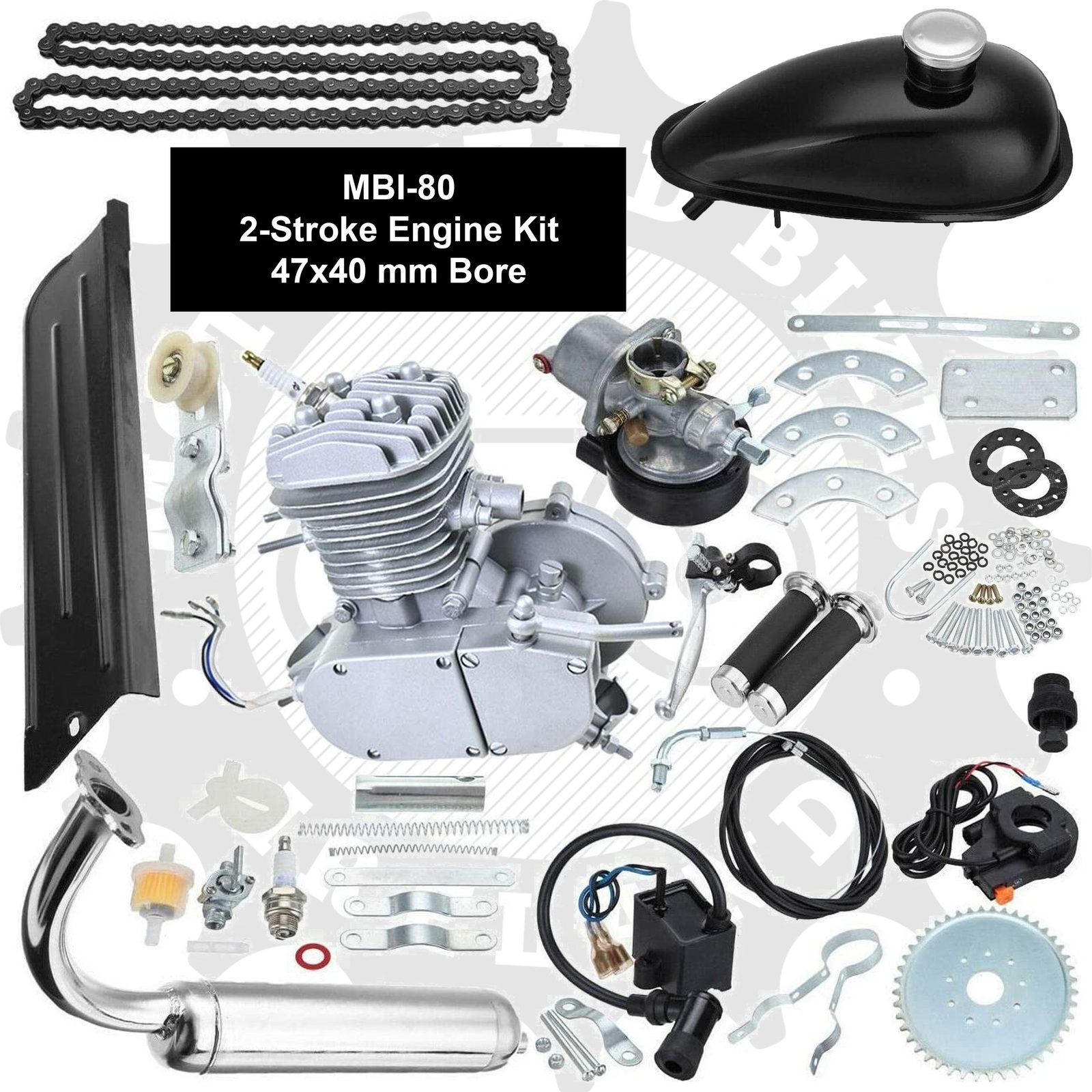 80cc 2-Stroke Engine Kit